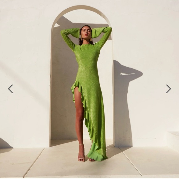 Dress Green size L - Picture 5 of 6